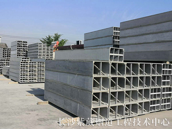 玻鎂板組合變壓式耐火排煙道4 玻鎂板組合變壓式耐火排煙道4